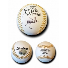 Larry Walker signed Major League Gold Glove Baseball MLB Authenticated